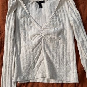 Long sleeve crop top